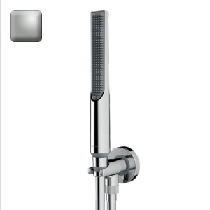 Ensemble douchette et prise d'eau nickel satiné Apice - Bossini CE3004C094