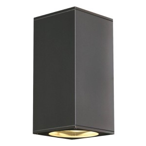 Applique extérieure carrée GU10 BIG THEO UP/DOWN anthracite - SLV 229575