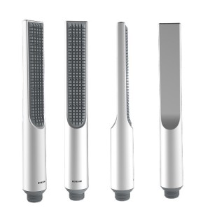 Douchette slim ronde 31mm blanc mat Apice - Bossini B00910045