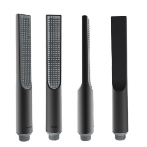 Douchette slim ronde 31mm noir mat Apice - Bossini B00910073