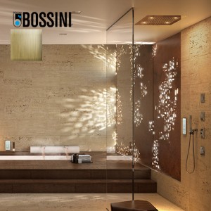 Plafond de douche pour chromothérapie or mat Dream - Bossini H389050021