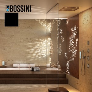 Plafond de douche pour chromothérapie noir mat Dream - Bossini H389050073
