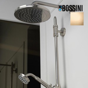 Pomme de tête 210mm et bras de fixation mural Liberty Line - Bossini H27740G021