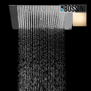 Kit plafond de douche rectangulaire or Dream Flat - Bossini H383910021