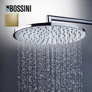 Pomme de tête 280mm jet de pluie autonettoyant bronze Cosmo - BOSSINI I00596022