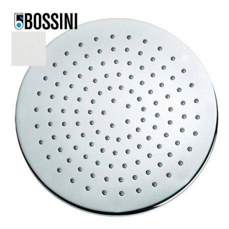 Pomme de tête 250mm jet de pluie autonettoyant blanc mat Elios - BOSSINI I00412045