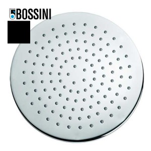 Pomme de tête 250mm jet de pluie autonettoyant noir mat Elios - BOSSINI I00412073