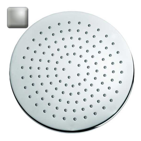 Pomme de tête 250mm jet de pluie autonettoyant nickel satiné Elios - BOSSINI I00412094