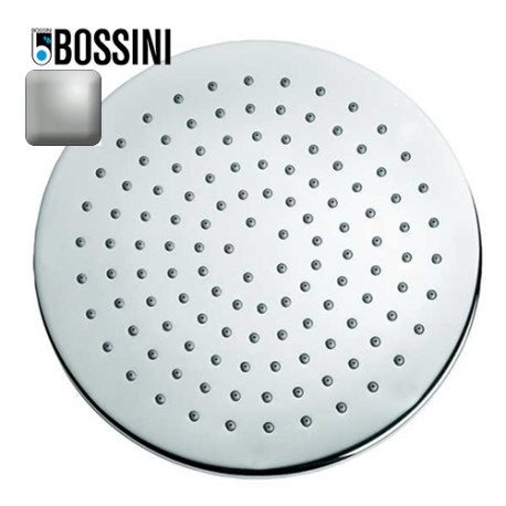 Pomme de tête 250mm jet de pluie autonettoyant nickel satiné Elios - BOSSINI I00412094
