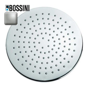 Pomme de tête 250mm jet de pluie autonettoyant nickel satiné Elios - BOSSINI I00412094
