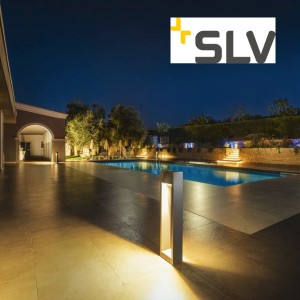 Borne extérieure LED 3000K LED QUAD POLE anthracite - SLV 1003001