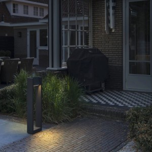 Borne extérieure LED 3000K LED QUAD POLE anthracite - SLV 1003001