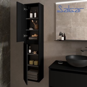 Colonne suspendue 1400 Noja Black Satin - SALGAR 104362