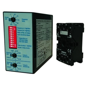 Amplificateur de boucle monocanal a memoire. gestion de 1 boucle enterree. - FAAC MATRIX4S 