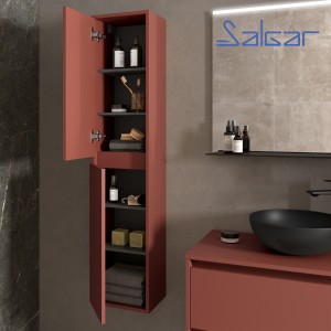 Colonne suspendue 1400 Noja Red Satin - SALGAR 104365