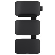 Sèche-serviettes ATLANTIC AMARILIS mât à droite noir 650W 862576