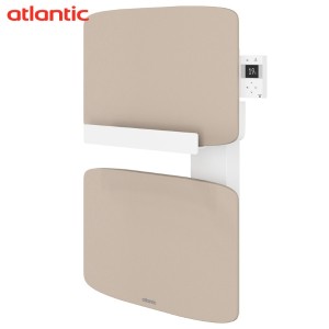 Sèche-serviettes ATLANTIC AMARILIS mât à gauche beige 430W 862586