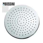 Pomme de tête 205mm jet de pluie autonettoyant blanc mat Elios - BOSSINI I00417045