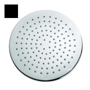 Pomme de tête 205mm jet de pluie autonettoyant noir mat Elios - BOSSINI I00417073