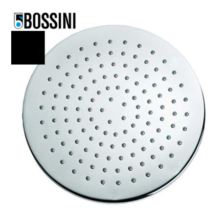 Pomme de tête 205mm jet de pluie autonettoyant noir mat Elios - BOSSINI I00417073