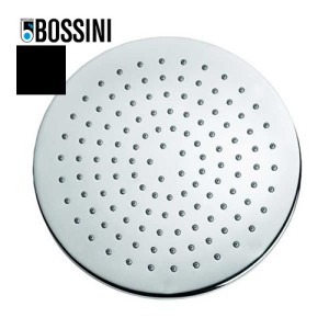 Pomme de tête 205mm jet de pluie autonettoyant noir mat Elios - BOSSINI I00417073