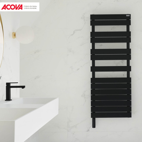 Sèche-serviette ACOVA FASSANE Spa Symétrique IHC 500WNoir TFASS050050ECZFB