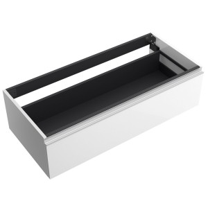 Coquette SPIRIT 1000 1 tiroir métallique WHITE COTTON 997x270x450 mm - SALGAR 96398 