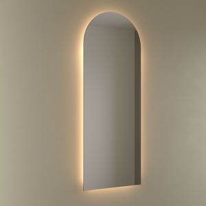 Miroir Emile 500 Horizontal Vertical Avec Éclairage Led (22 W - 3000ºk) Ip44 500 X 1300 Mm - SALGAR 113753 