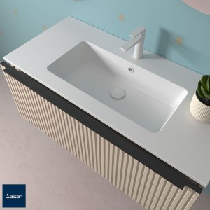 Poignée Lina Noir Brossé 694-320 - SALGAR 105679 