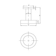 Patère RHIN/HOTEL - SALGAR 14695