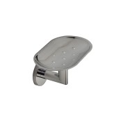Porte savon mural en laiton medea metal brosse - CRISTINA ONDYNA SHME09M77 