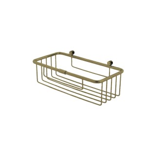 Panier de douche rectangulaire 25*22*8 cm bronze mat - CRISTINA ONDYNA SHD1593 