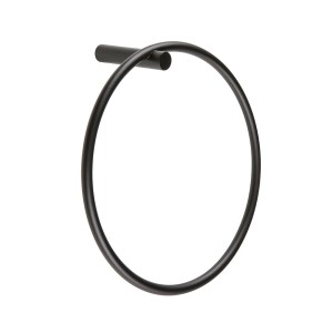 Anneau porte serviette hashi diam. 20 cm blackmat - CRISTINA ONDYNA SHHS0713 