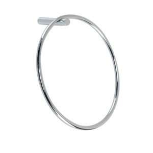 Anneau porte serviette hashi diam. 20 cm chrome - CRISTINA ONDYNA SHHS0751 