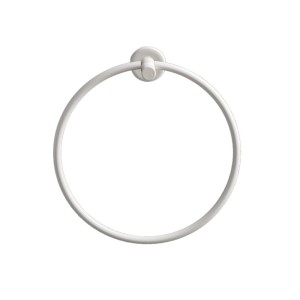 Anneau porte serviette medea diam. 20,5 cm blanc - CRISTINA ONDYNA SHME0724 