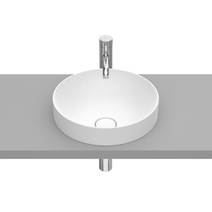 Vasque semi-encastrée Round Inspira Blanc Mat - ROCA A32752R620