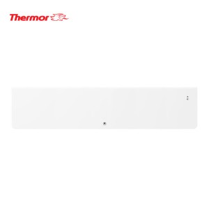 Radiateur électrique chaleur douce 1500W EQUATEUR 5 Plinthe Blanc - THERMOR 428393