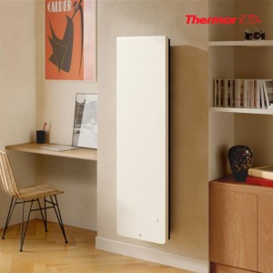 Radiateur électrique chaleur douce 2000W EQUATEUR 5 Vertical Blanc - THERMOR 428406