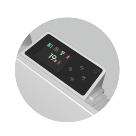 Radiateur chaleur douce NOVIUM NATIV Vertical INTUIS 