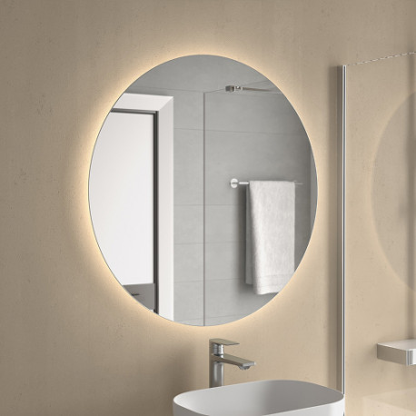 Miroir circulaire rétroéclairé Nora D80 - SALGAR 97307
