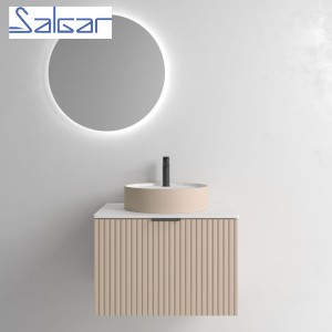 Meuble de salle de bains 1 tiroir BIBA 700 MACCHIATO - SALGAR 102945