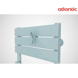 Patère papillon pour sèche-serviettes lames plates Vert d'eau - Atlantic 850263 