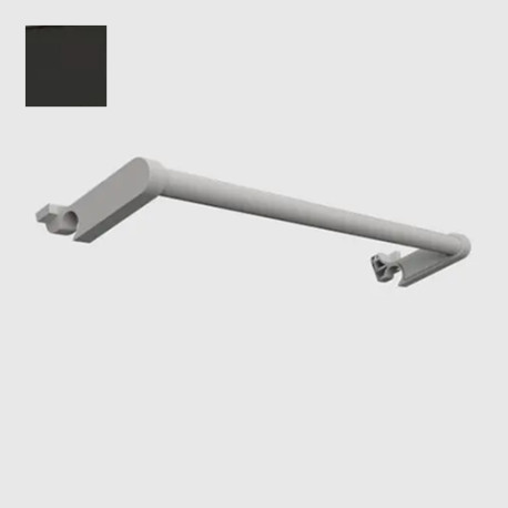 Sèche-serviettes électrique soufflant 500+1000W satin noir Ezybain boost - INTUIS M172425