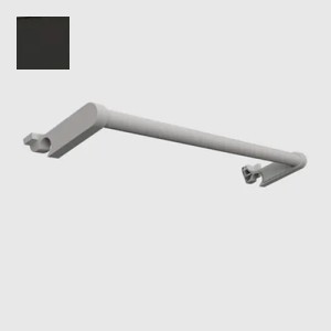 Sèche-serviettes électrique soufflant 500+1000W satin noir Ezybain boost - INTUIS M172425
