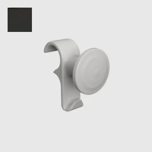 Sèche-serviettes électrique soufflant 750+1000W satin noir Ezybain boost - INTUIS M172426