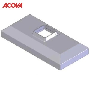 Cache-embase pour Pieds de radiateur Planea - ACOVA 753050