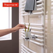 Porte gobelet à accrocher sur sèche-serviettes chromé - Thermor 498020