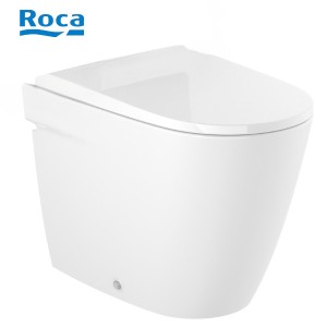 Cuvette au sol rimless Round Dual Ona Blanc - Roca A342688000
