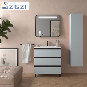 Meuble de salle de bains 3 tiroirs SPIRIT 800 Blue Fog - SALGAR 103489