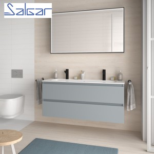 Meuble de salle de bains 2 tiroirs SPIRIT 1200 Blue Fog - SALGAR 103457